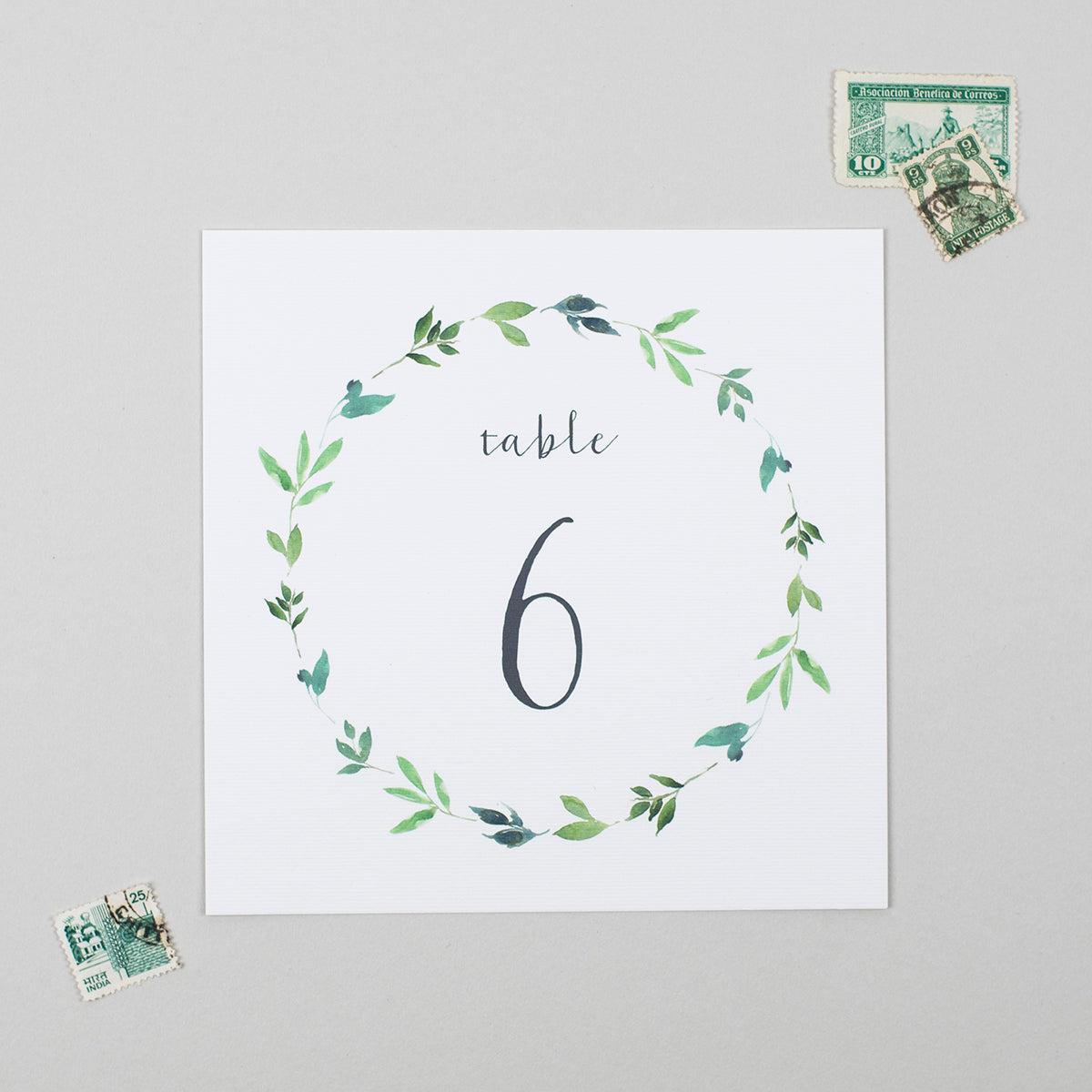 Botanical Garden Pack of Table Numbers