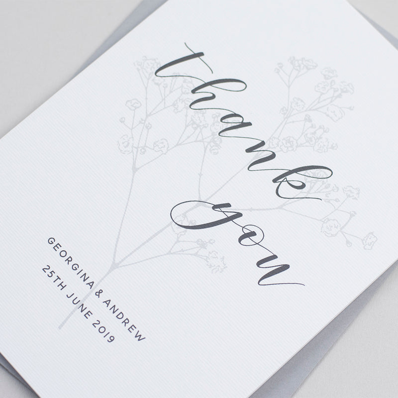 Spring Romance Thank You Cards