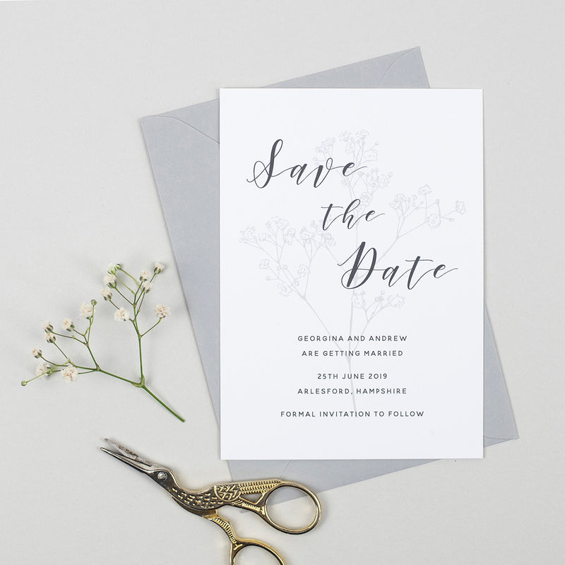 Spring Romance Save the Date
