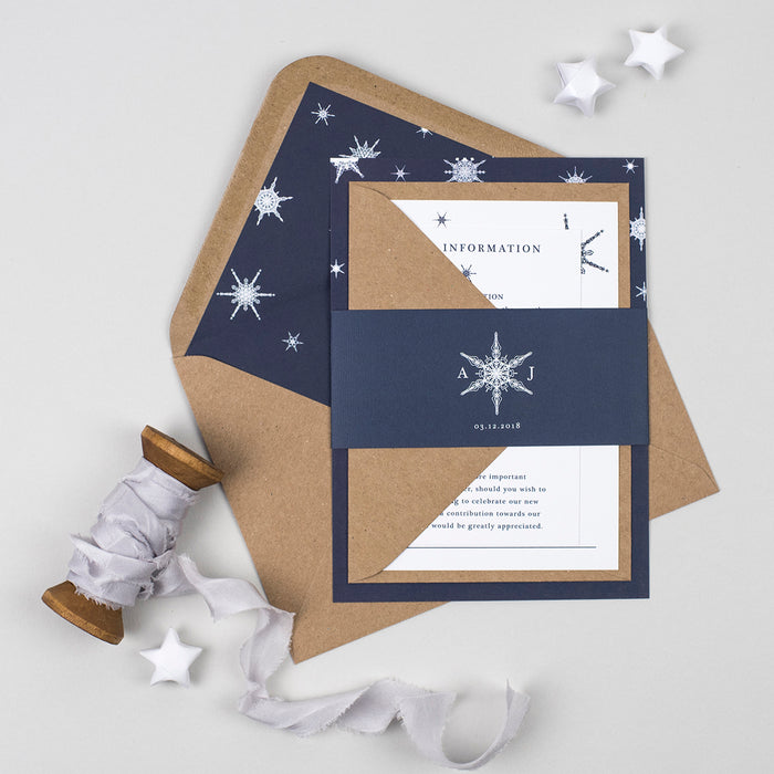 Winter Wedding Invitation Suite